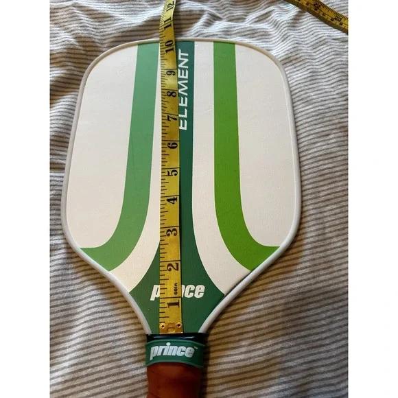Prince Element pickleball paddle recreational series retro design green white - Picture 10 of 10